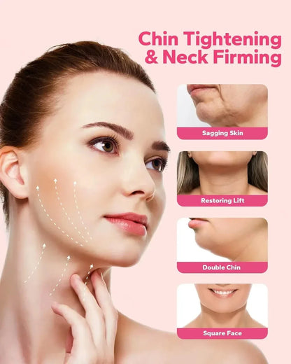 Women's Facial Slimming and Lifting Band - V-Line Shaper and Cheek Lift Strap for Enhanced Beauty and Skin Care