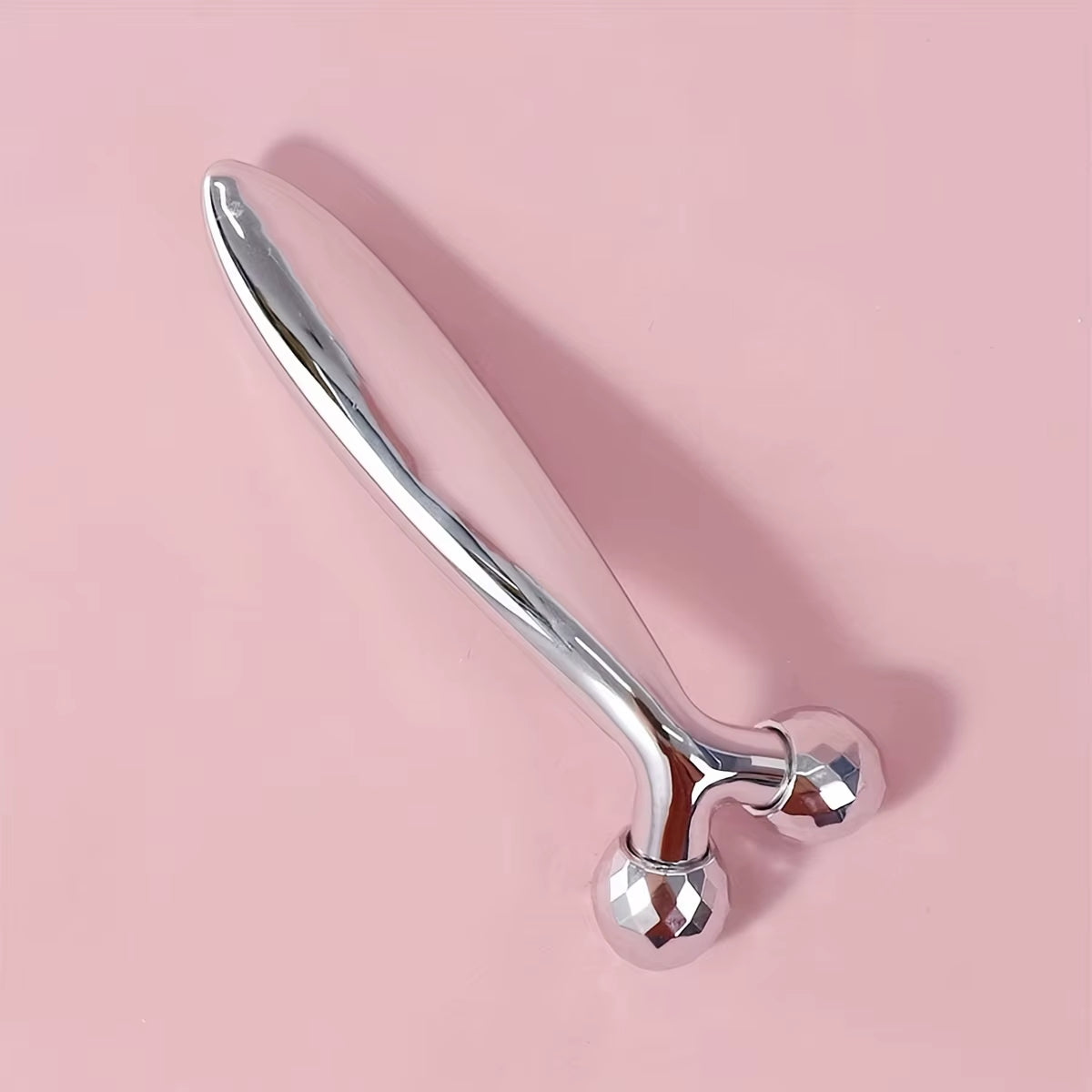 3D Rotating Y-Shaped Facial Massager and Eye Roller - Handheld Skincare Enhancement Tool