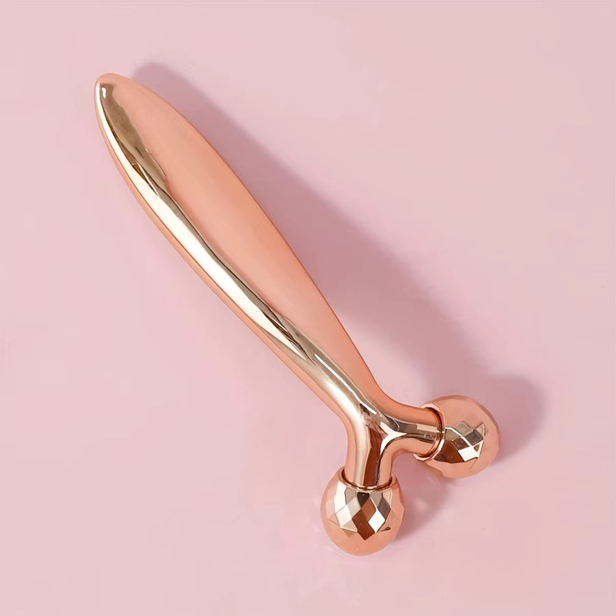 3D Rotating Y-Shaped Facial Massager and Eye Roller - Handheld Skincare Enhancement Tool